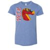 3413Y Youth Extra Soft Tri-blend Tee Thumbnail